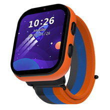 Load image into Gallery viewer, Smart Watch for Kids, 4G Kids Smartwatch Phone Touch Screen, Educational Games Pedometer Fitness Alarm Calculator Clock Camera Music Player, Suitable for Children Aged 4-10 Years Old, Orange