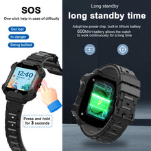 Load image into Gallery viewer, PTHTECHUS S07 Kids Smartwatch 4G with Phone GPS SOS Black