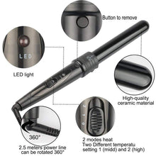 Load image into Gallery viewer, CI02 6 in 1 Curling Irons Set 0.35-1.25 Inch Auto Hair Curler Set