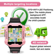 Load image into Gallery viewer, PTHTECHUS S07 Kids Smartwatch 4G with Phone GPS SOS Pink