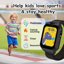 Load image into Gallery viewer, PTHTECHUS X16 1.54&quot; Kids Smart Watch for Boys Girls Kids Smartwatch Black