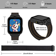 Load image into Gallery viewer, PTHTECHUS X16 1.54&quot; Kids Smart Watch for Boys Girls Kids Smartwatch Black