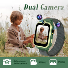 Load image into Gallery viewer, PTHTECHUS X16 1.54&quot; Kids Smart Watch for Boys Girls Kids Smartwatch Green