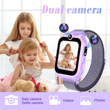 Load image into Gallery viewer, PTHTECHUS X16 1.54&quot; Kids Smart Watch for Boys Girls Kids Smartwatch Purple